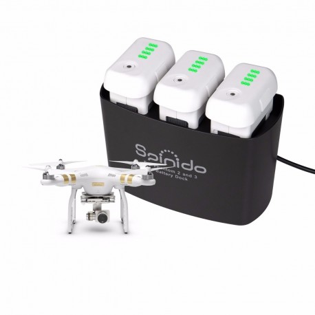 Multi Cargador de Batería Charging Hub Para DJI Phantom 3